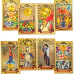 KIINO 78 Gold foil Tarot Cards